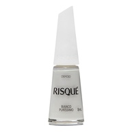 Risqué Bianco Puríssimo: Esmalte Branco Cremoso Perfeito - imagem 1