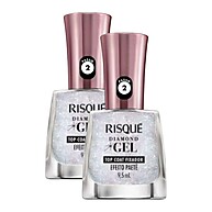 Risqué Diamond Gel: Esmalte com Efeito Paetê! - imagem 1