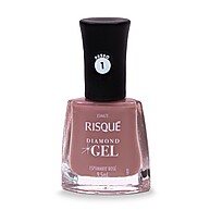 Risqué Diamond Gel Rosé: Unhas Impecáveis! - imagem 1