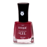 Risqué Diamond Gel Vinho Bordô: Unhas Impecáveis! - imagem 1