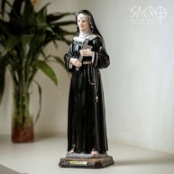 Imagem de Santa Rita de Cássia 40cm em Resina Importada - Pintura Manual - Decoração Sagrada - imagem 3
