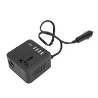 Inversor de Carro RiToEasysports 150W: Energia Completa para Sua Jornada com 4 USB e 1 Tipo C - imagem 2