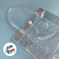 Sacolas Transparentes com Botão: Kit 30 Rizzo - imagem 2