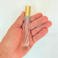 Frasco de Vidro 10ml com Spray Ouro - Rizzo - imagem 2