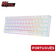 RK61: Teclado Mecânico RGB Bluetooth Compacto - imagem 1