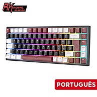 RK84 Warrior: Teclado Mecânico Sem Fio RGB - imagem 1