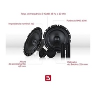Kit 2 Vias Bomber Universal 6" 120W RMS - Som Potente e Claro no Seu Carro! - imagem 4