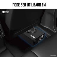 Caixa Amplificada Corzus CXS 303 Mini Slim 350W RMS: Grave Profundo e Som Estéreo Potente - imagem 4
