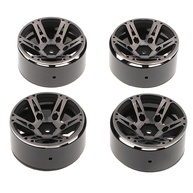 Pacote 4 Rodas Alumínio 1.9" Cinza para Crawler 1/10 - Performance e Estilo Off-Road - imagem 1