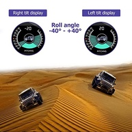 FOUF Inclinômetro Digital HUD: Navegação Precisa e Segura para Seu Veículo Off-Road - imagem 3