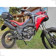 Protetor de Cárter Aço Inox Cromado Sahara 300 - Proteção Premium ON/OFF Road - imagem 4