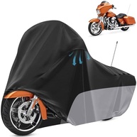 Capa Premium para Moto Harley Davidson: Proteção Total para Road King, Street Glide e Mais (Preta/Cinza) - imagem 2