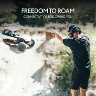 Cardo Packtalk Edgephone para ORV: Comunicação Imbatível em Dupla para Aventuras Off-Road - imagem 5