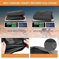 Capa Premium para Moto Harley Davidson: Proteção Total para Road King, Street Glide e Mais (Preta/Cinza) - imagem 5
