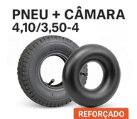 Kit Pneus Reforçados 4.10/3.50-4 + Câmaras: Off-Road, Quadriciclo e Mais! - imagem 4
