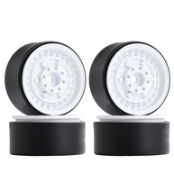2 Pares de Rodas 1.9" Brancas para SCX10 90046: Estilo e Performance Off-Road! - imagem 1