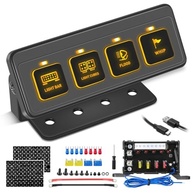 road-seu-interruptores-total-organizacao-a-4-controle-para-niking-e-fio-sem-veiculo-off-de-auto-painel-a