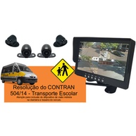 Kit Monitoramento Veicular 7" + 4 Câmeras Roadstar - imagem 2
