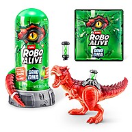 Robo Alive Dino DNA - Vermelho: Monte e Dê Vida aos Dinossauros! - imagem 1