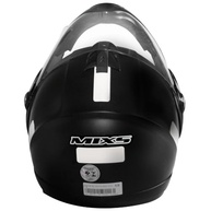 Capacete Mixs MX Captiva Robocop Escamoteável com Viseira Solar Interna - Preto Fosco - imagem 4