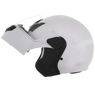 Capacete Mixs Gladiator Escamoteável Robocop Classic 58 Branco: Segurança e Estilo para Sua Pilotagem - imagem 1