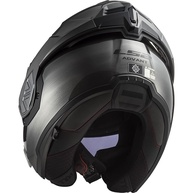 Capacete LS2 Advant FF906 Robocop Escamoteável Jeans Prata: Estilo e Segurança Inovadores - imagem 5