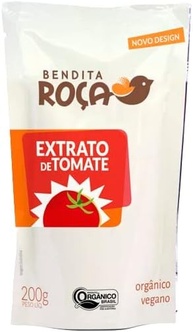 Extrato de Tomate Orgânico Sachê Bendita Roça 200g - imagem 1