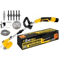 Roçadeira Elétrica 12V Recarregável The Black Tools – Leve e Potente - imagem 1