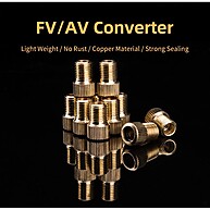 Adaptador Válvula Bike: FV/AV ROCKBROS - imagem 2