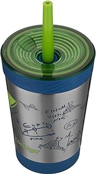 Copo Infantil Contigo Rocket com Canudo - Aço Inox 340g, Isolado e à Prova de Vazamento - imagem 4