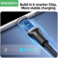 Rocoren 100W USB-C: Carregamento Turbo e Dados! - imagem 4