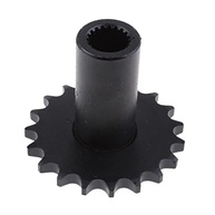 Roda Dentada Dianteira 19 Dentes 428 para Quadriciclo Gy6 150cc - Durabilidade e Performance Preta - imagem 4