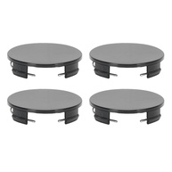 Kit 4 Calotas Centrais Aro Roda 65mm Preto ABS Premium - Upgrade Visual Carro - imagem 1