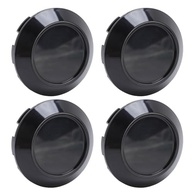 Tampas de Centro de Roda Cryfokt 76mm: Proteção e Estilo Premium para Seu Carro (Preto) - imagem 4