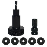 Kit Limpeza Cubo Roda 7 Peças Huoter: Remoção de Ferrugem e Tinta com Furadeira/Chave de Impacto - imagem 2