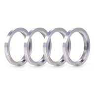 Anéis Centrais de Cubo de Roda 66.6mm para 79.1mm - Alumínio Premium (4 Peças) - imagem 1