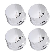 Keenso Tampa do Cubo Central Roda, 4pcs Cubo de Roda o Design de Acabamento Eletroplating Com Uma Instalação Esportiva e Agressiva Fácil - imagem 1