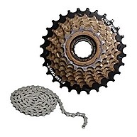 Roda Livre 7v e Corrente Bike 21v – Desempenho Top! - imagem 1
