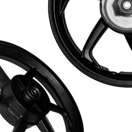 Roda Liga Leve 6 Palitos Honda Biz 125 Completa: Pneus, Câmaras e Rolamentos Inclusos! - imagem 2
