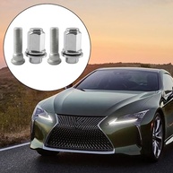 Conjunto de 4 peças de porcas e pinos de roda 90942-02017 Acessórios automotivos utilitários aço Alta Confiabilidade 90942-02037 90942-02049 - imagem 4