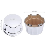 Keenso Tampa do Cubo Central Roda, 4pcs Cubo de Roda o Design de Acabamento Eletroplating Com Uma Instalação Esportiva e Agressiva Fácil - imagem 3
