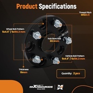 Espaçadores de Roda maXpeedingrods 15mm Hubcentric 5x114.3mm para Lexus, Scion e Toyota - imagem 3