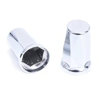 JESONN: Tampas de Porca de Roda Cromadas ABS 33mm com Flange (Kit 20 Unidades) - imagem 3
