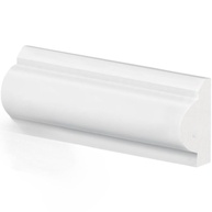 Kit 12 Metros Rodameio Boiserie 3cm em Poliestireno Virgem - Moldura Moderna para Decoração de Interiores - imagem 1