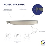 Moldura Rodameio Eva Autocolante Lua 5cm x 5mm 5 Metros Cinza - Decore com Estilo e Facilidade - imagem 4