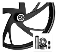 Roda Rodão Liga Leve Biz 125 Freio Disco 5 Pontas Pé Galinha - imagem 5
