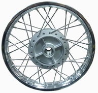 Roda Traseira Completa Biz 100, 110 e 125: Pronta para Rodar com Rolamento, Lona e Bucha Inclusos! - imagem 3