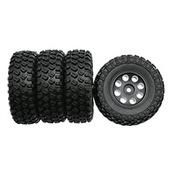 4 Pneus e Rodas Premium para SCX24 Buggy - Tração e Durabilidade Incríveis! - imagem 2