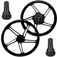 Par de Rodas Alumínio Leve Freio Disco CG 150/160 Fan Titan ESD EX (2014+) - Performance e Estilo - imagem 2