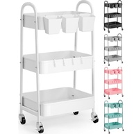 rodas-de-rodinhas-a-3-camadas-com-branco-metal-de-carrinho-a